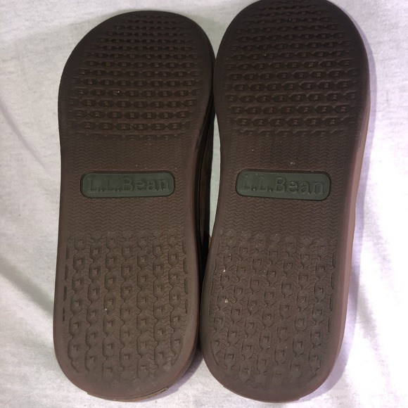 LL BEAN Mens Boots Campside Ranger Leather Flannel Chukka 10.5  l.l. bean - Picture 8 of 11